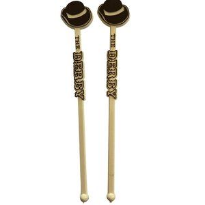 The Derby Hat Vintage Swizzle Sticks‎ Set Of 2